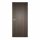 Dekorfóliás beltéri ajtó 75x210 cm, antracit tölgy színű, B-tok, jobb