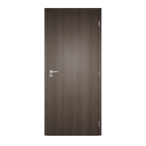 Dekorfóliás beltéri ajtó 75x210 cm, antracit tölgy színű, B-tok, jobb