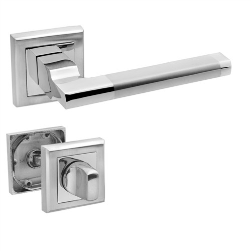 BUSSARE PIANA WC Chrome / Satin Chrome