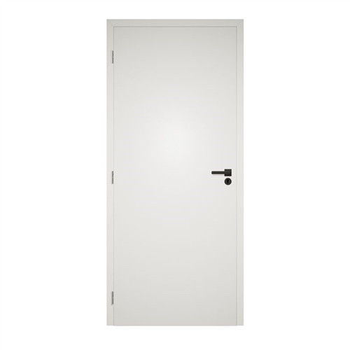 CPL beltéri ajtó 100x210 cm, gyöngyszürke színű, Blokktok, bal