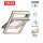 VELUX STANDARD 66x118 GLL 1061 felső kilincses tetőtéri ablak