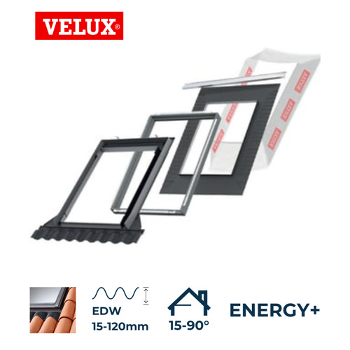 VELUX ENERGY+ EDW beépítőkészlet 55x78 (CK02) méretű ablakhoz