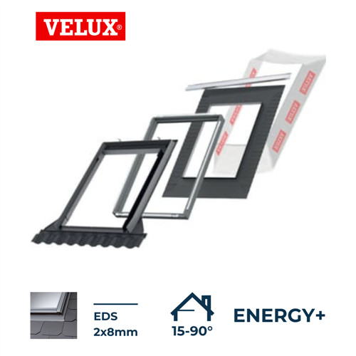 VELUX ENERGY+ EDS beépítőkészlet 55x78 (CK02) méretű ablakhoz